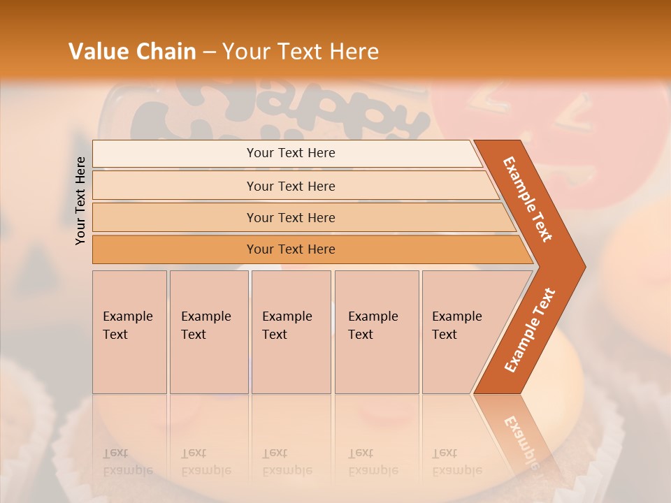 Treat Fairy Cake Home Baking PowerPoint Template