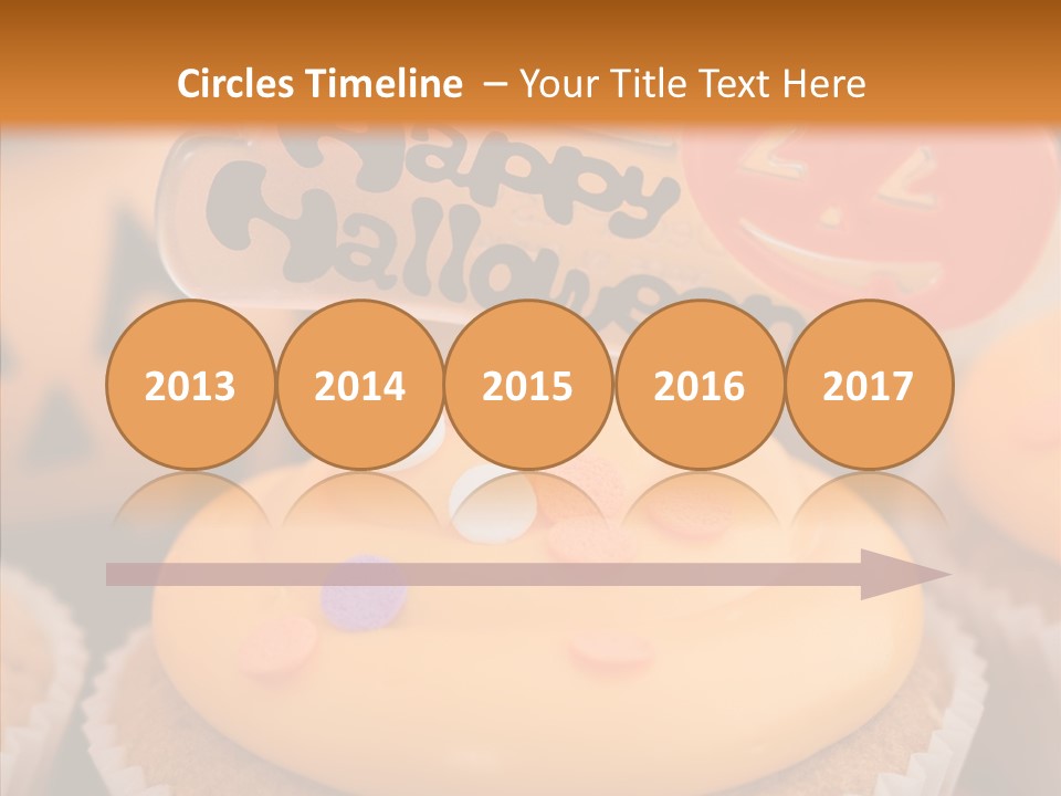 Treat Fairy Cake Home Baking PowerPoint Template