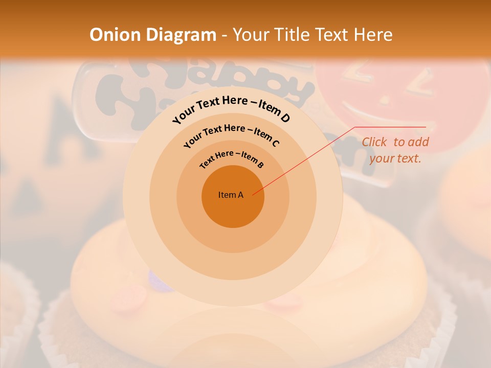 Treat Fairy Cake Home Baking PowerPoint Template