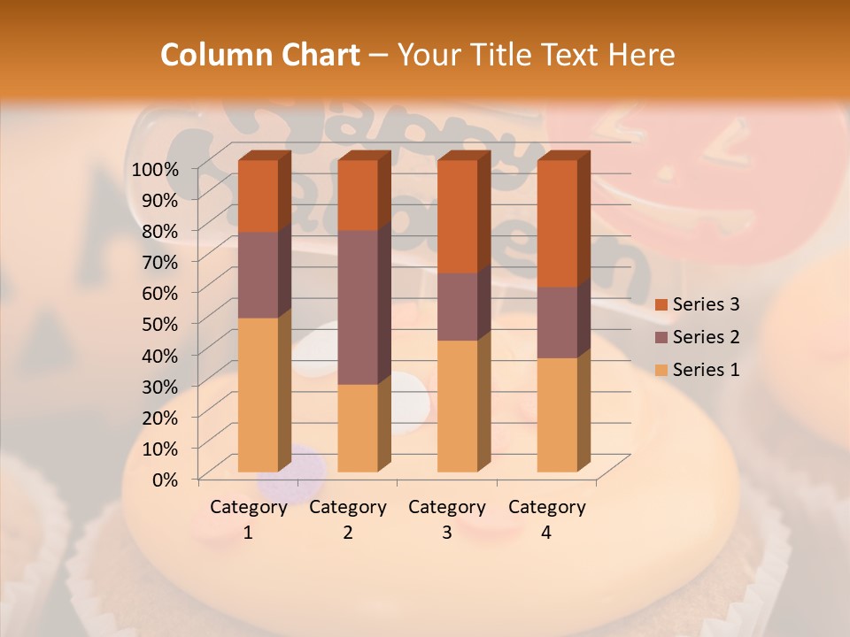 Treat Fairy Cake Home Baking PowerPoint Template