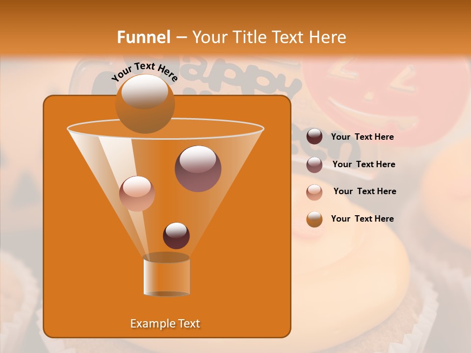 Treat Fairy Cake Home Baking PowerPoint Template