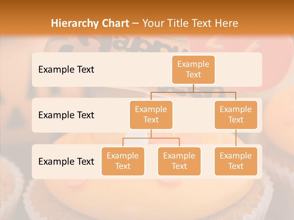 Treat Fairy Cake Home Baking PowerPoint Template