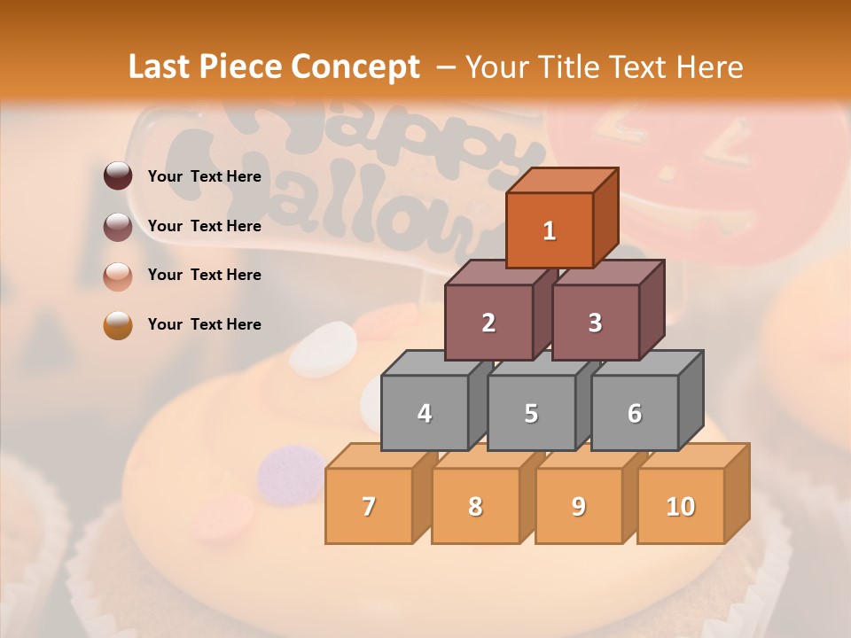 Treat Fairy Cake Home Baking PowerPoint Template