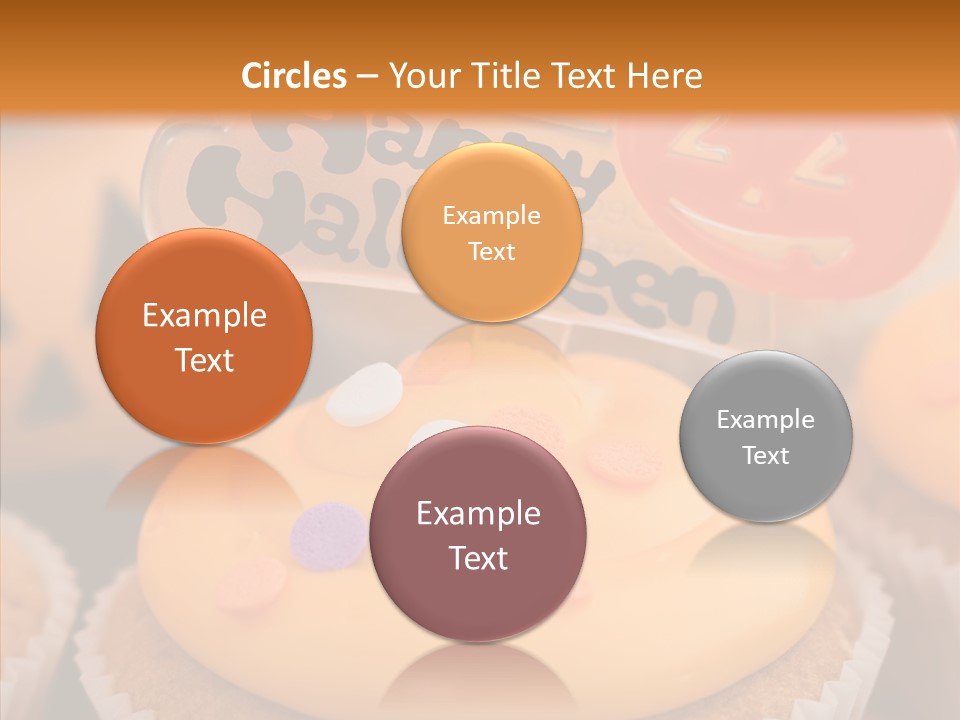 Treat Fairy Cake Home Baking PowerPoint Template