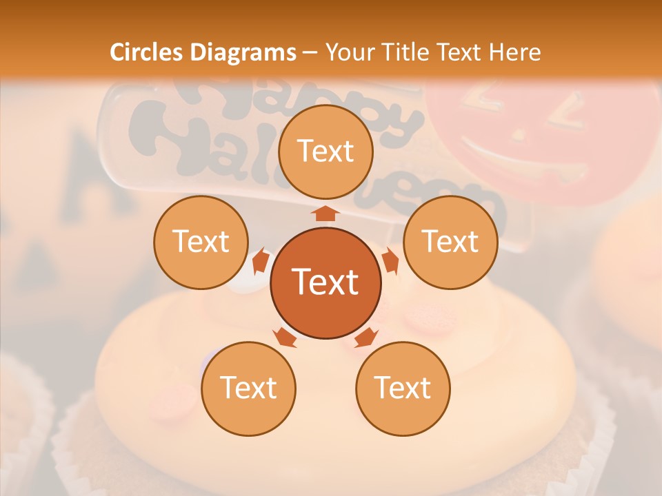 Treat Fairy Cake Home Baking PowerPoint Template