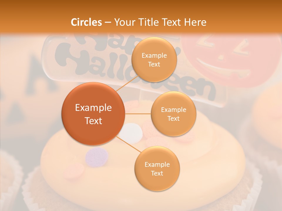 Treat Fairy Cake Home Baking PowerPoint Template