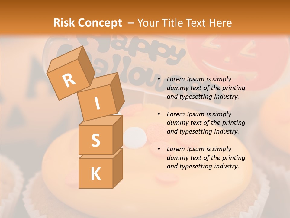 Treat Fairy Cake Home Baking PowerPoint Template