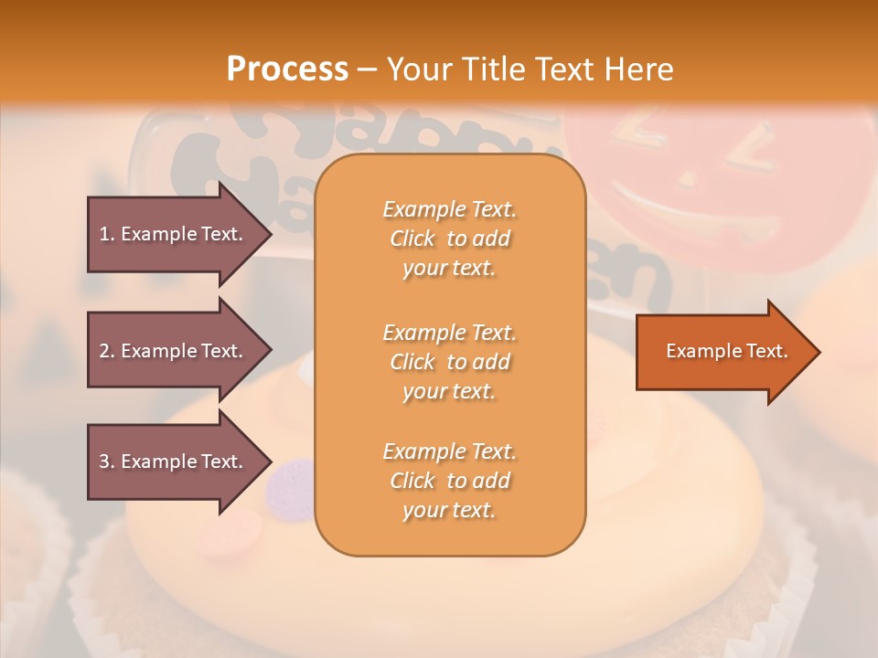 Treat Fairy Cake Home Baking PowerPoint Template
