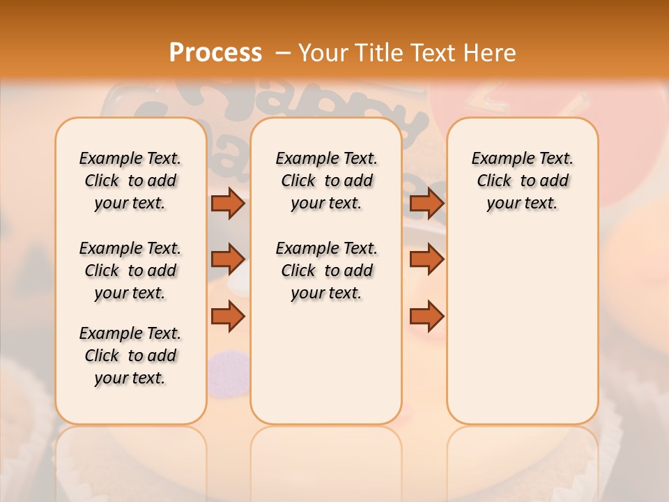 Treat Fairy Cake Home Baking PowerPoint Template