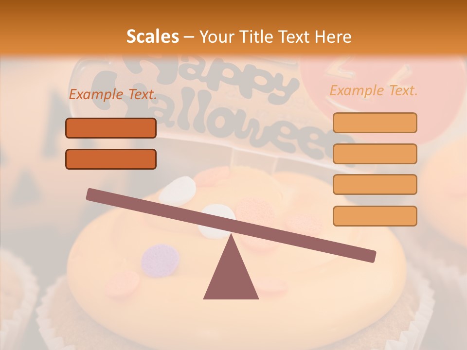 Treat Fairy Cake Home Baking PowerPoint Template