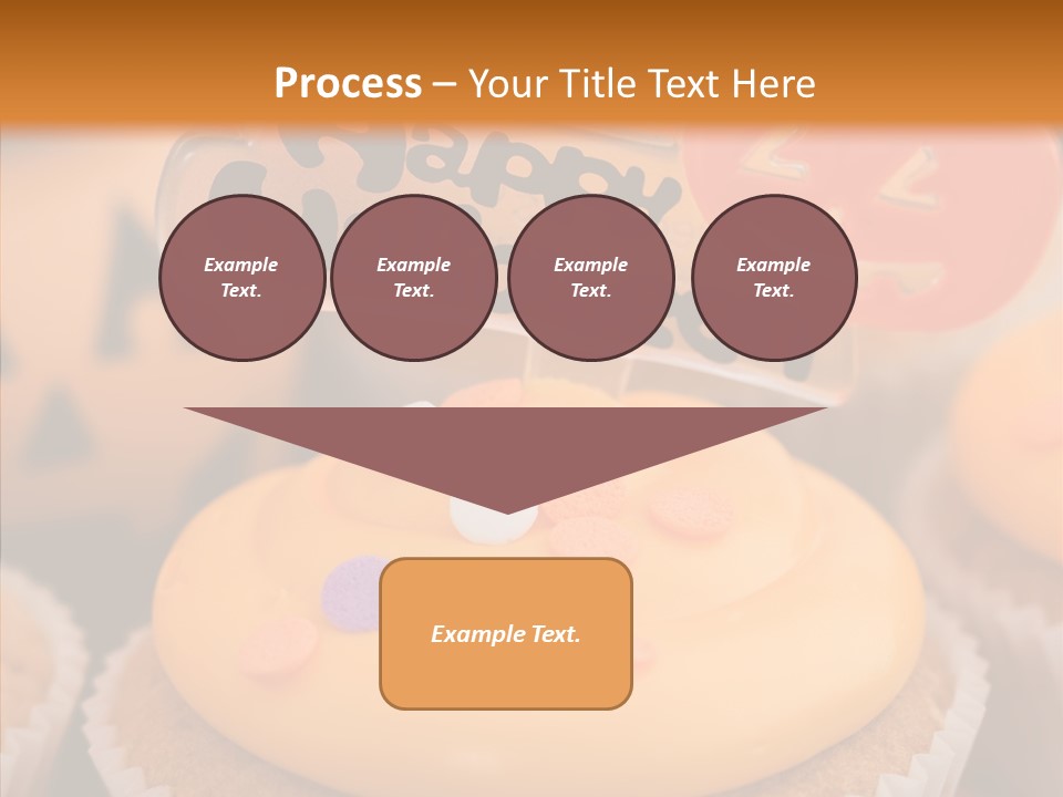 Treat Fairy Cake Home Baking PowerPoint Template