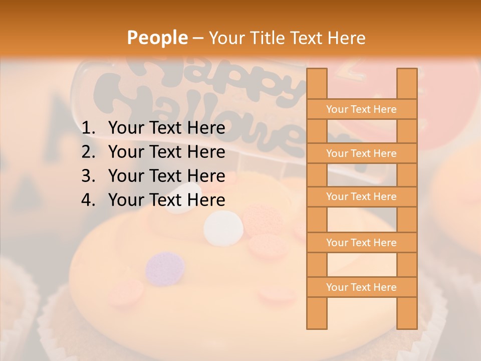 Treat Fairy Cake Home Baking PowerPoint Template