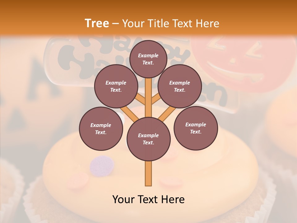 Treat Fairy Cake Home Baking PowerPoint Template