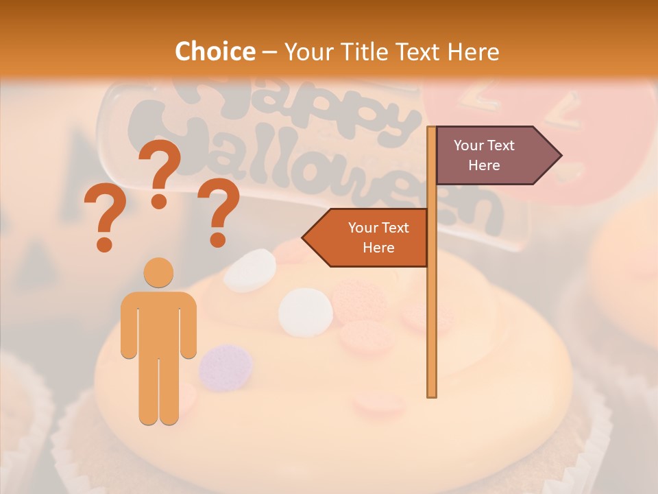 Treat Fairy Cake Home Baking PowerPoint Template