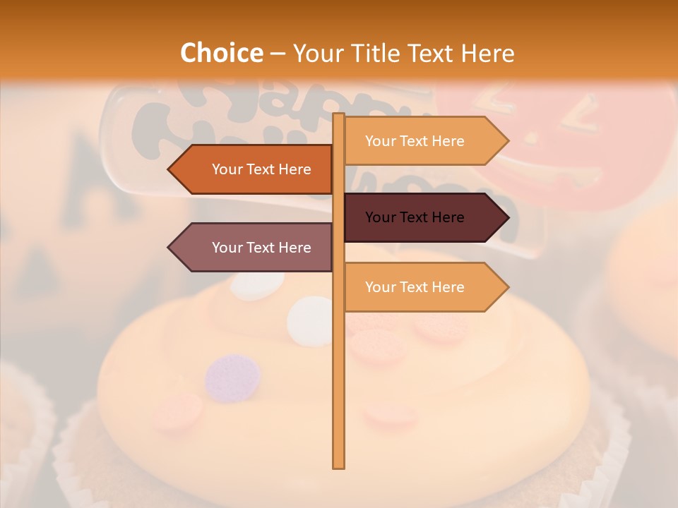 Treat Fairy Cake Home Baking PowerPoint Template