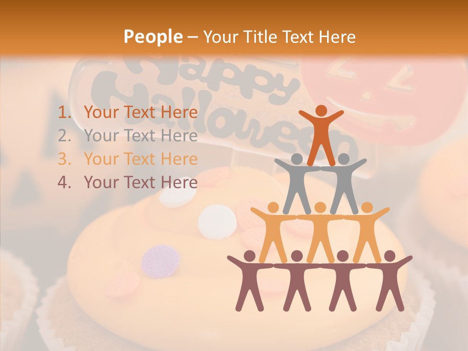 Treat Fairy Cake Home Baking PowerPoint Template