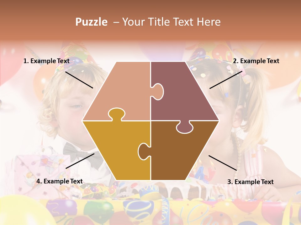 Surprise Birthday Colour PowerPoint Template