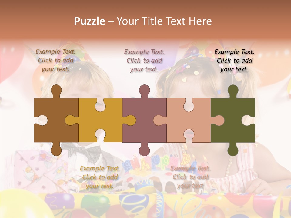 Surprise Birthday Colour PowerPoint Template