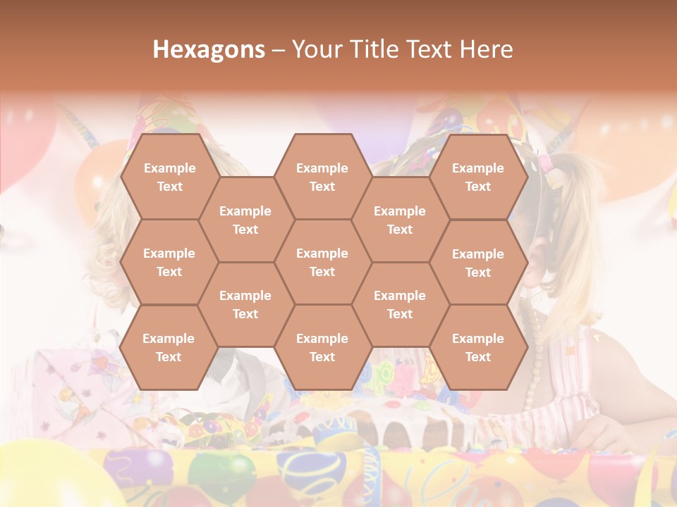 Surprise Birthday Colour PowerPoint Template