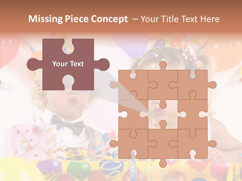 Surprise Birthday Colour PowerPoint Template