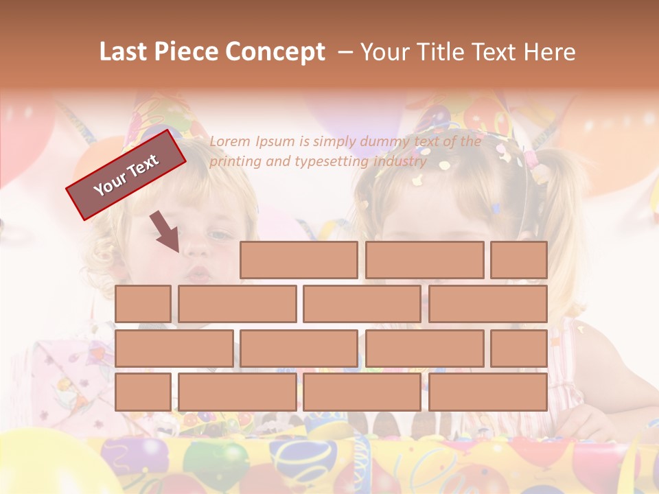 Surprise Birthday Colour PowerPoint Template