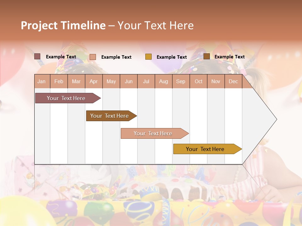 Surprise Birthday Colour PowerPoint Template