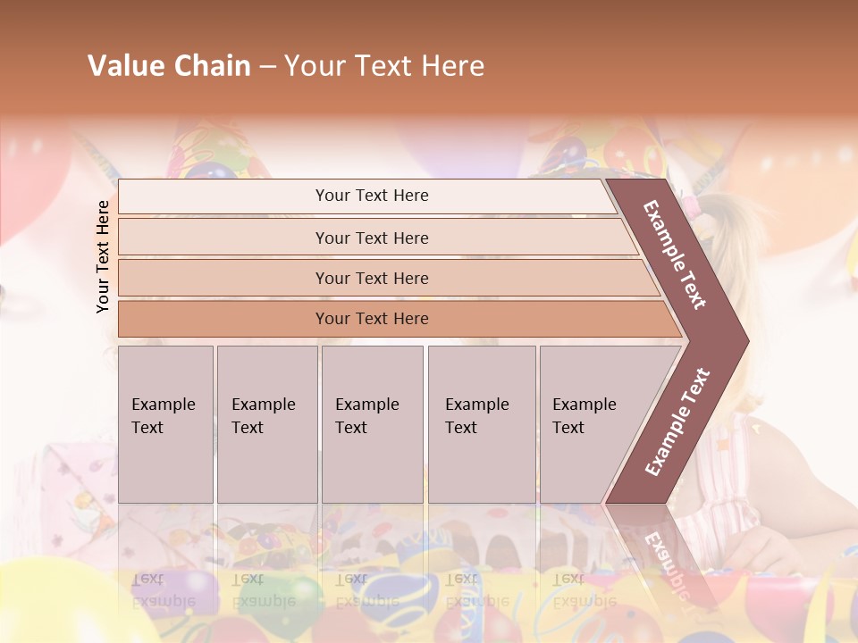 Surprise Birthday Colour PowerPoint Template