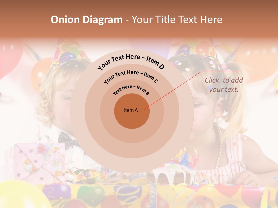 Surprise Birthday Colour PowerPoint Template