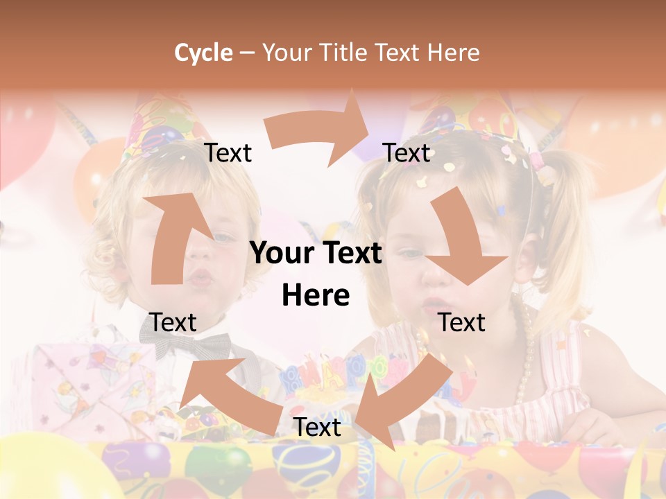 Surprise Birthday Colour PowerPoint Template