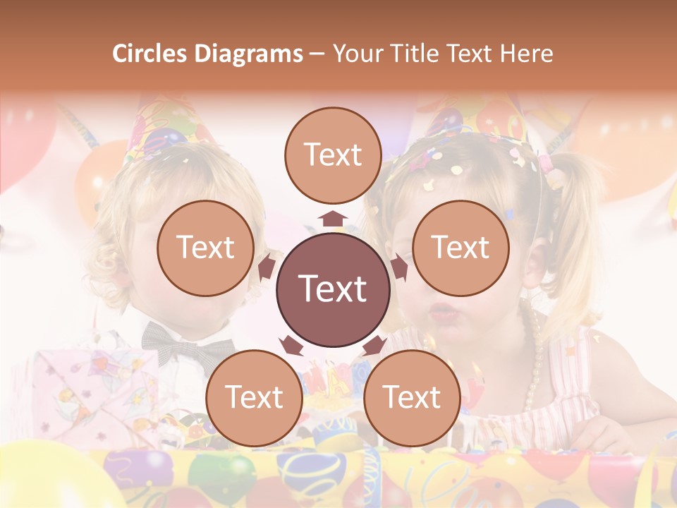 Surprise Birthday Colour PowerPoint Template