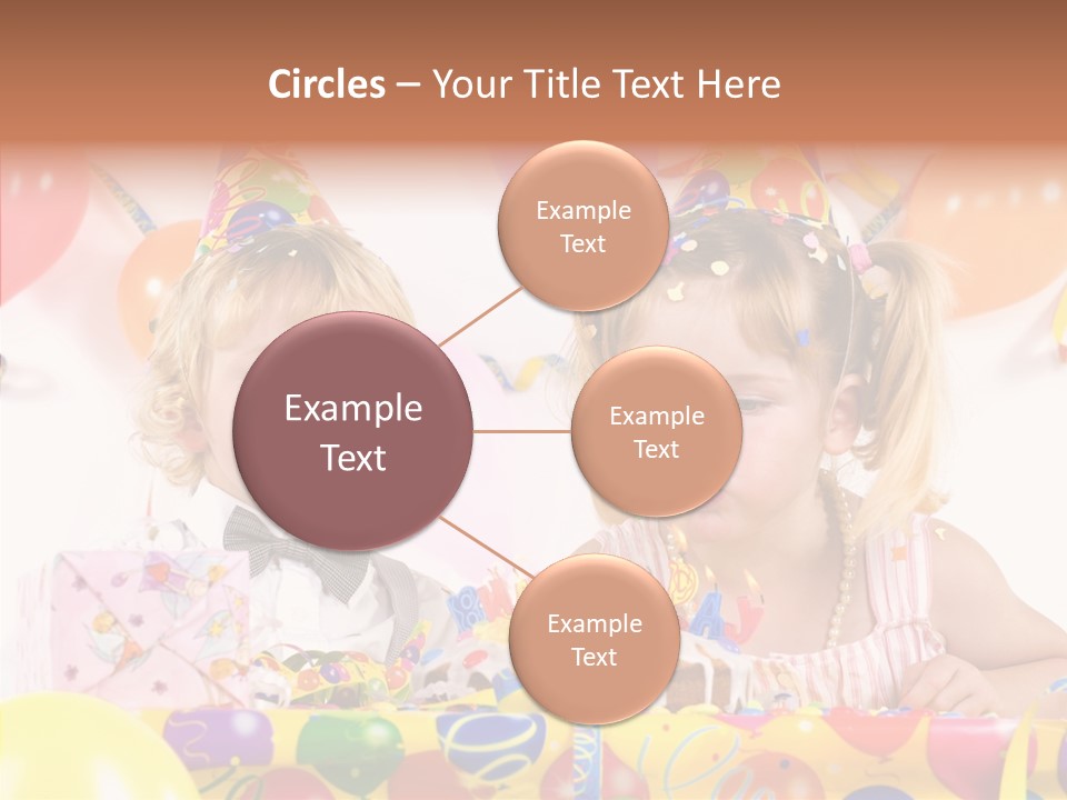 Surprise Birthday Colour PowerPoint Template