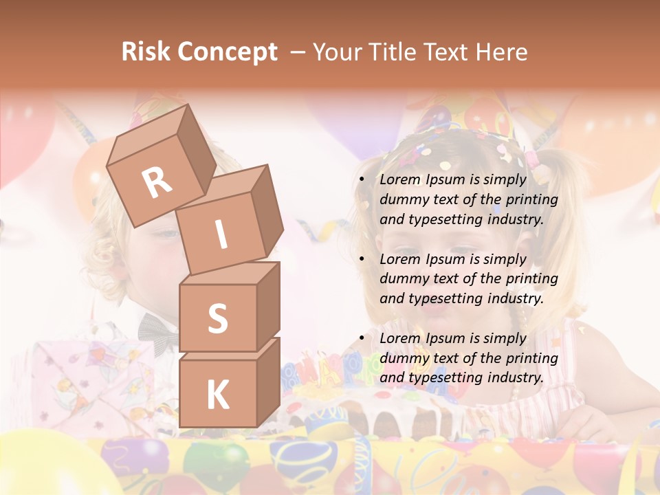 Surprise Birthday Colour PowerPoint Template