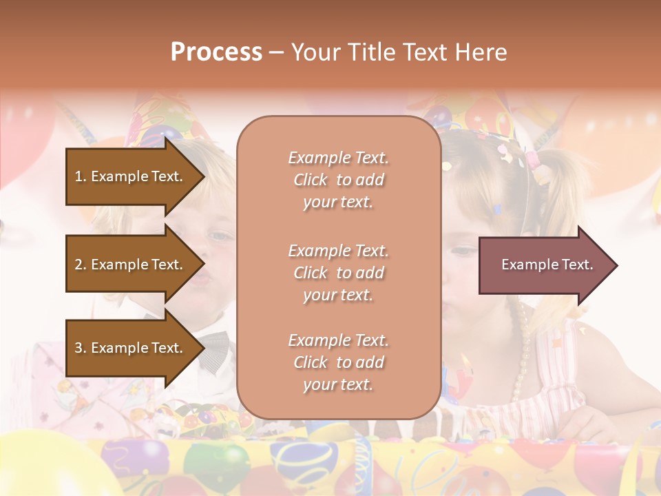 Surprise Birthday Colour PowerPoint Template