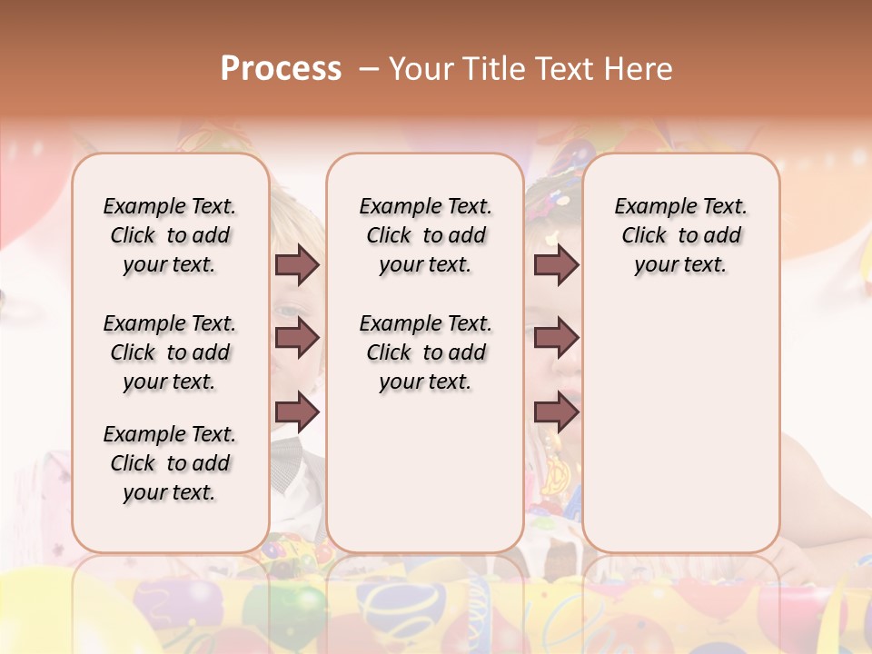 Surprise Birthday Colour PowerPoint Template