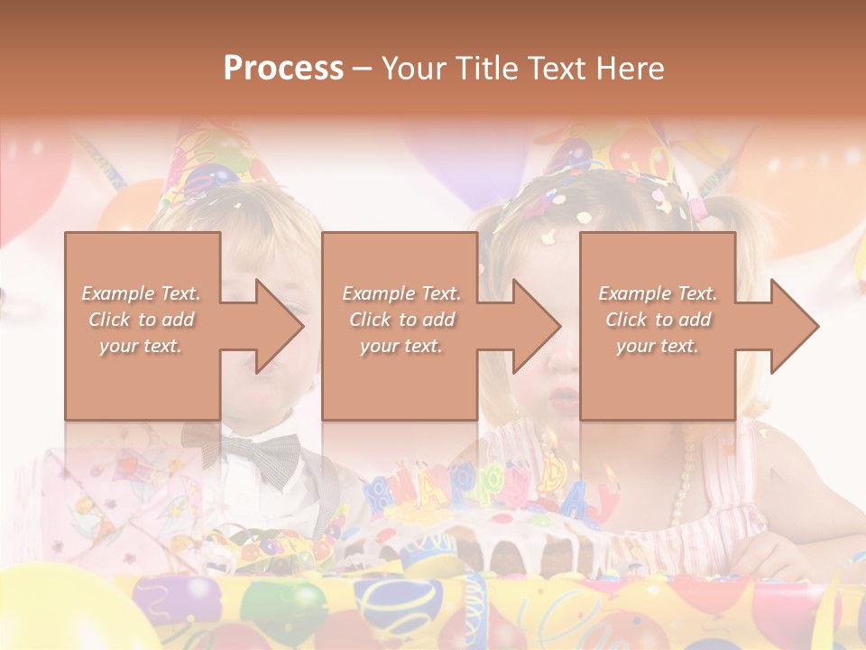 Surprise Birthday Colour PowerPoint Template