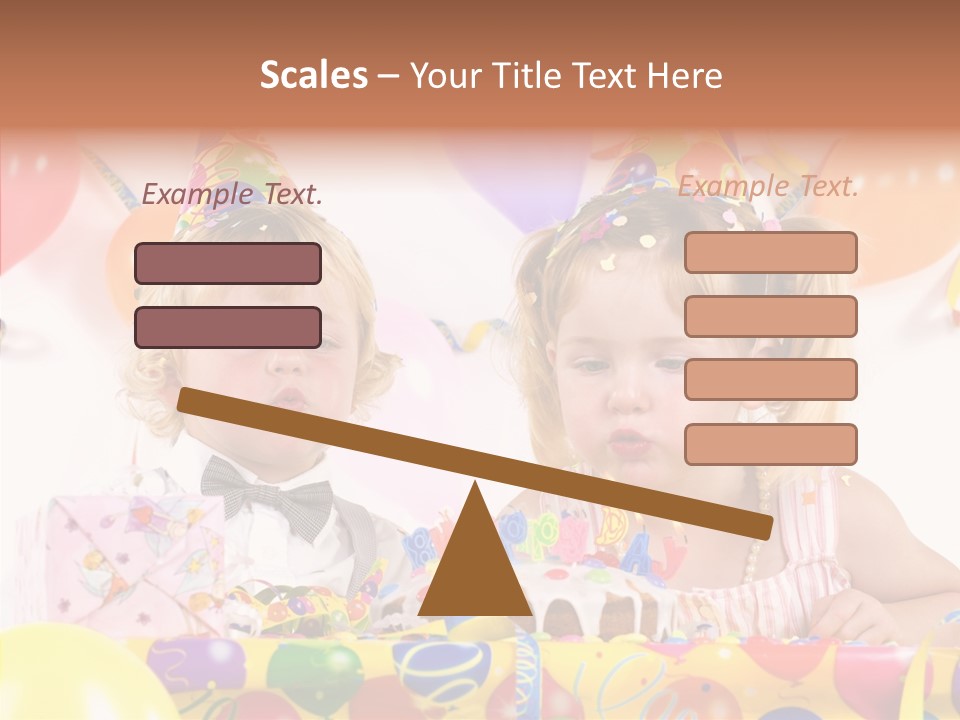 Surprise Birthday Colour PowerPoint Template