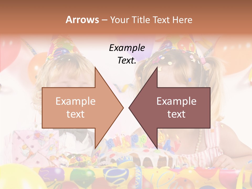 Surprise Birthday Colour PowerPoint Template