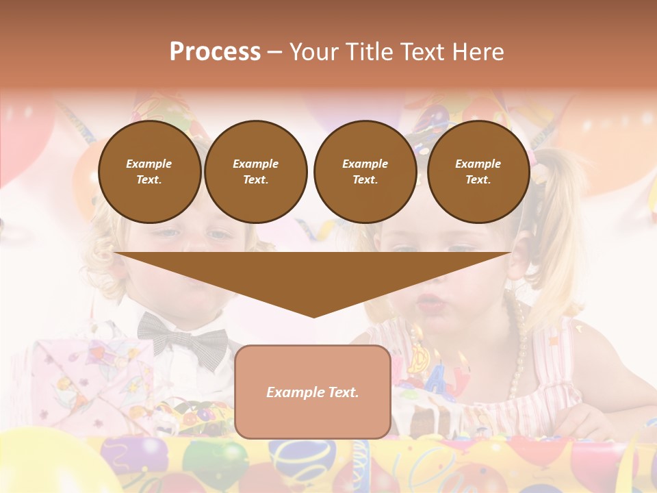 Surprise Birthday Colour PowerPoint Template
