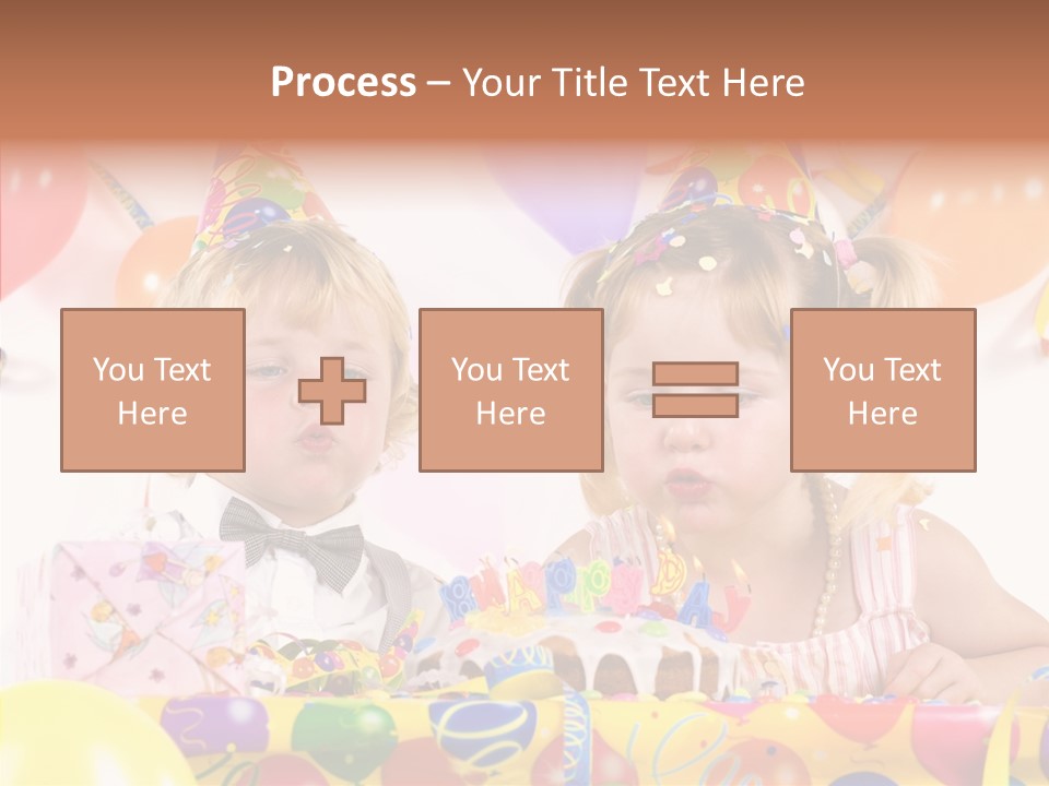 Surprise Birthday Colour PowerPoint Template