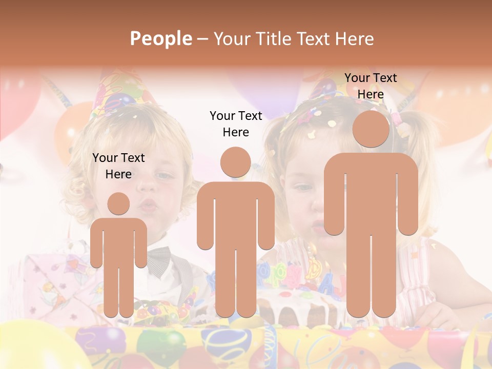 Surprise Birthday Colour PowerPoint Template