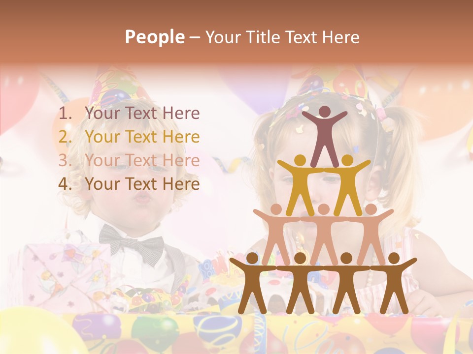 Surprise Birthday Colour PowerPoint Template