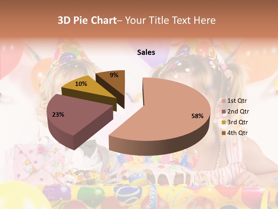 Surprise Birthday Colour PowerPoint Template