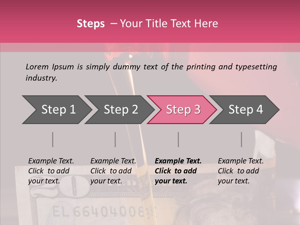 Yellow Background Sweet PowerPoint Template