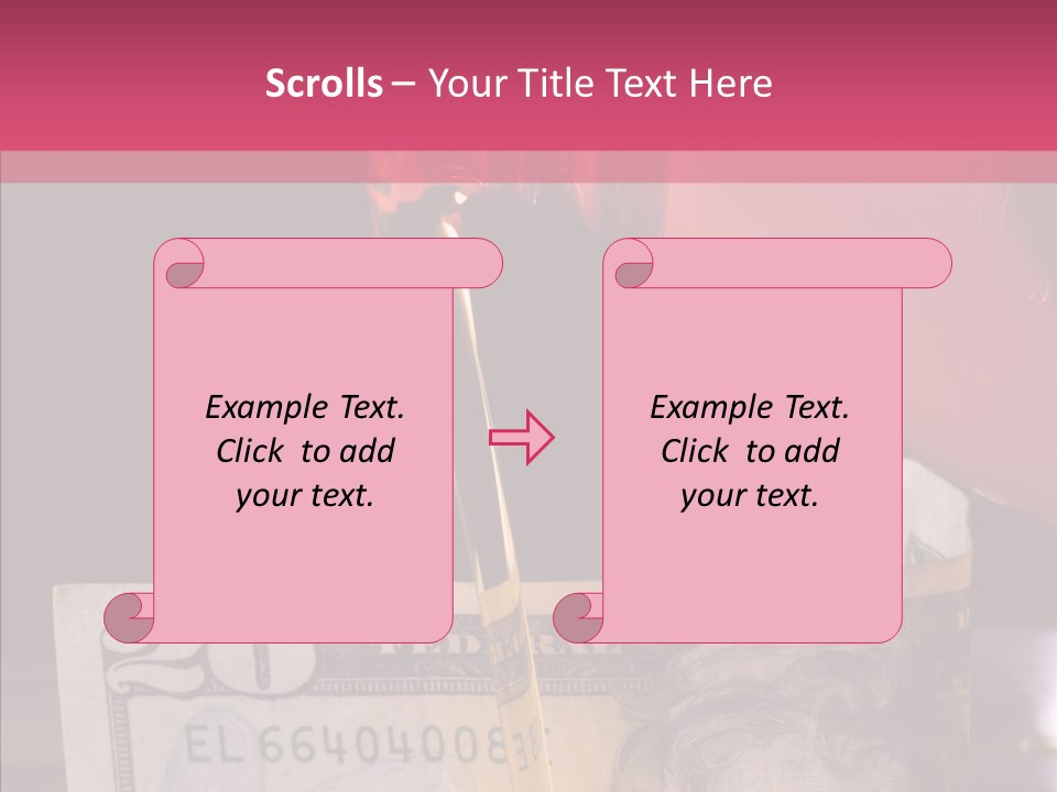 Yellow Background Sweet PowerPoint Template