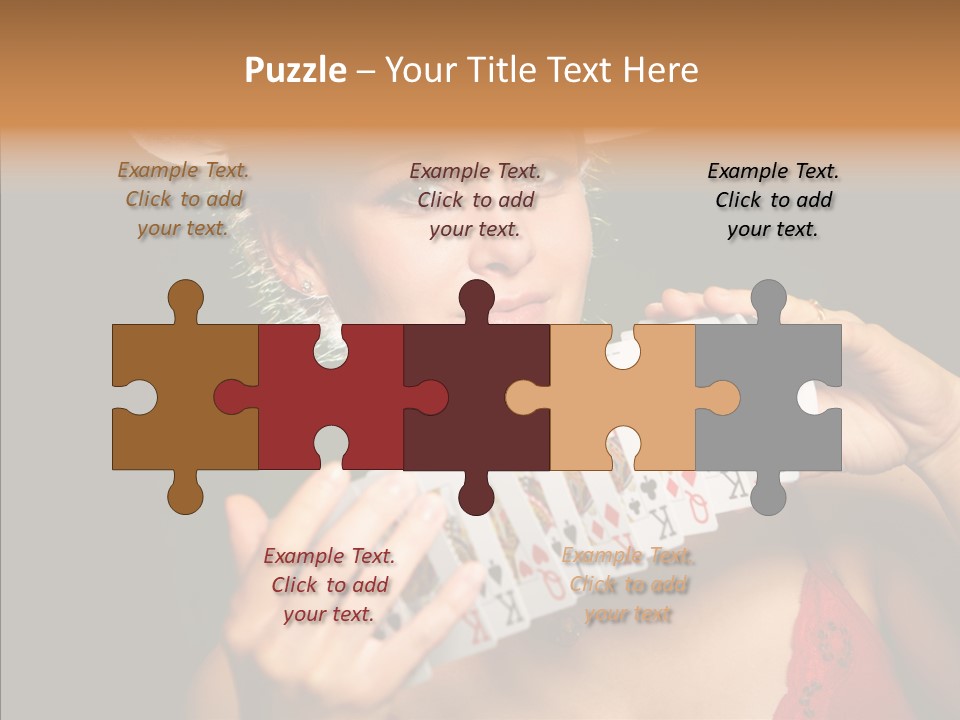 Person Girl Lady PowerPoint Template