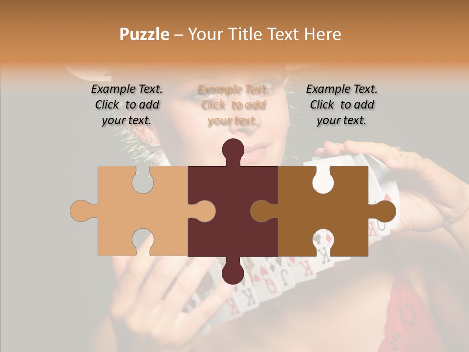 Person Girl Lady PowerPoint Template