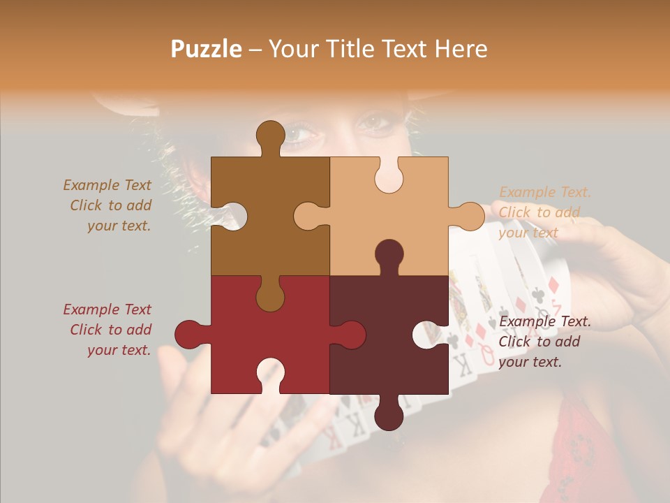 Person Girl Lady PowerPoint Template