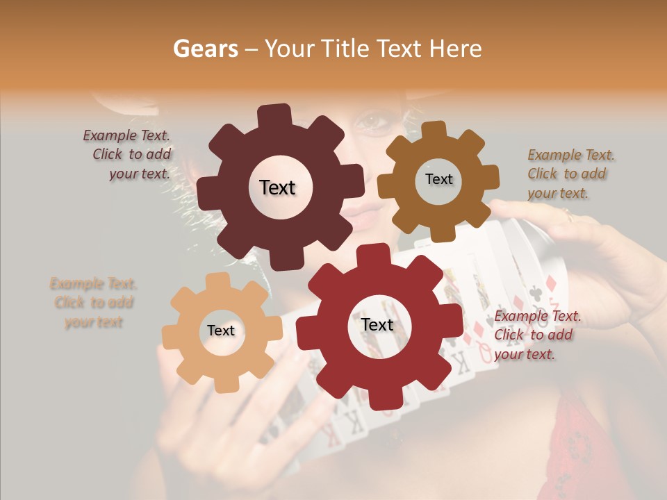 Person Girl Lady PowerPoint Template