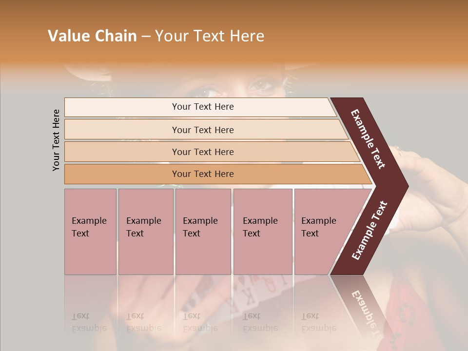 Person Girl Lady PowerPoint Template