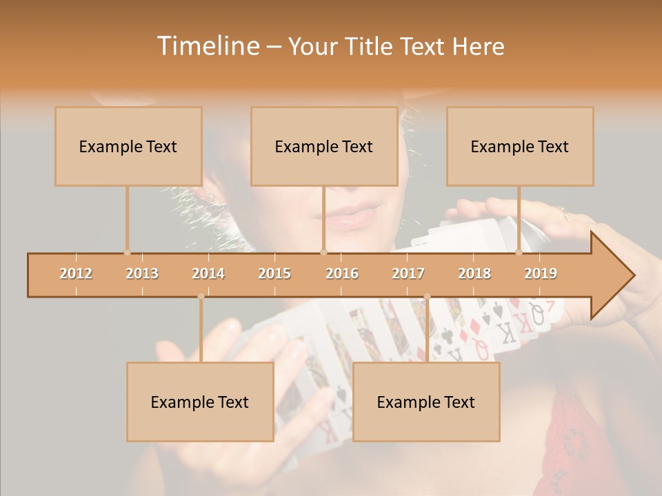 Person Girl Lady PowerPoint Template